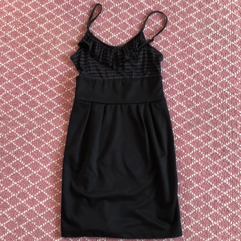 Black bubble dress